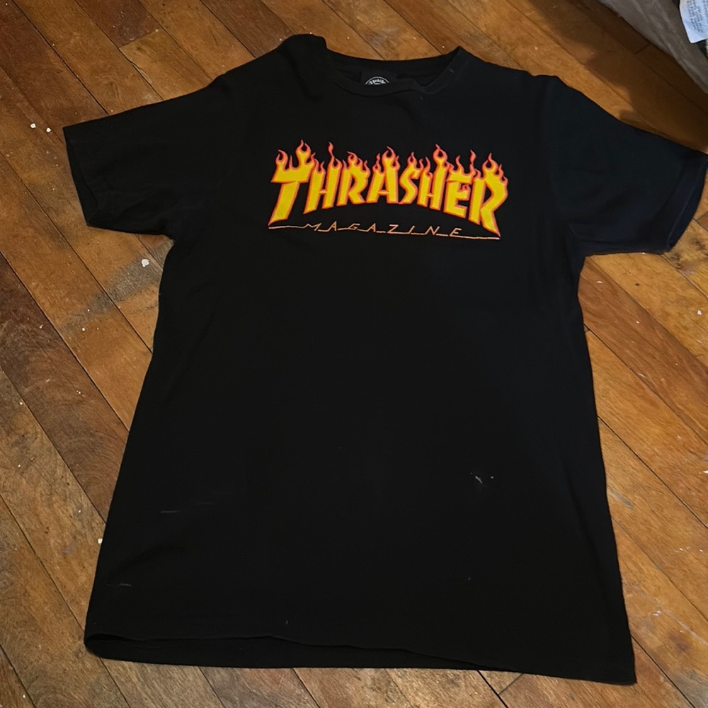 Thrasher San Francisco black & orange t shirt